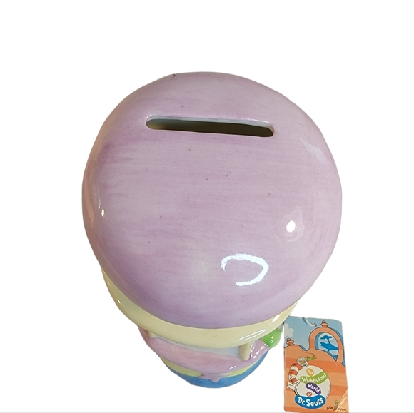 The Wubbulous World of Dr. Seuss Cat in the Hat Ceramic Bank Vintage 1998 - Picture 7 of 13